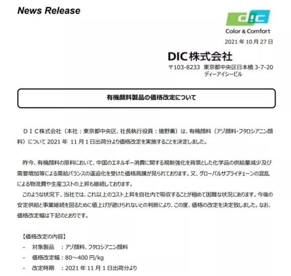 日本宇部興產(chǎn)株式會(huì)社上調(diào)10月CPL的合同結(jié)算價(jià)