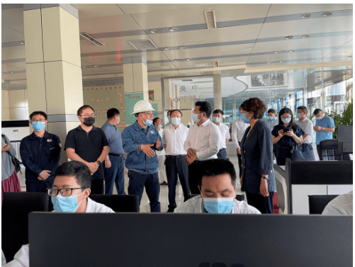 河北省生態(tài)環(huán)境廳黨組書記、廳長到龍星化工調(diào)研指導(dǎo)工作