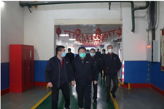 開工啦 | 節(jié)后上班第一天 領(lǐng)導走訪鼓奮進