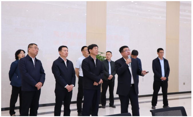 高德勝等領(lǐng)導(dǎo)對公司取得的成績表示肯定，并鼓勵企業(yè)持續(xù)發(fā)揮高新技術(shù)企業(yè)優(yōu)勢，充分整合數(shù)字產(chǎn)業(yè)資源，不斷健全完善科技創(chuàng)新體制，打通企業(yè)、平臺數(shù)據(jù)連接，推動業(yè)務(wù)流程再造、商業(yè)模式及業(yè)態(tài)創(chuàng)新，持續(xù)激發(fā)產(chǎn)業(yè)創(chuàng)新活力。