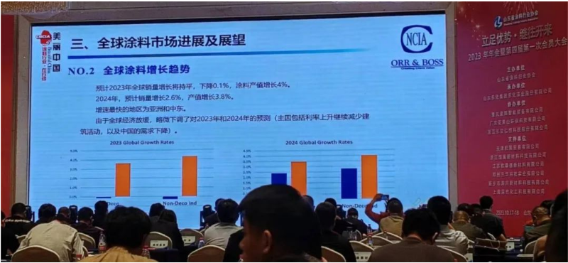 在技術交流環(huán)節(jié)中，各企業(yè)代表分享了各自領域的最新技術和經驗，涉及了自動化生產、水性工業(yè)涂料、環(huán)保產品等多個方面。會場內外還舉辦了小型展覽，展示了新型涂料、原材料、生產設備等，吸引了與會代表的關注。